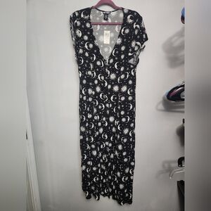 Hot Topic Maxi Celestial Dress.